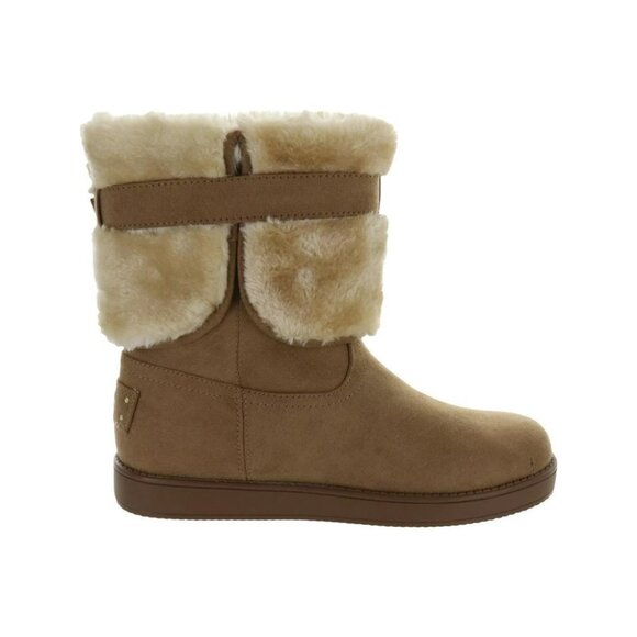 GBG Los Angeles Womens Adlea Slip-On Winter & Snow Boots Brown - Picture 5 of 5